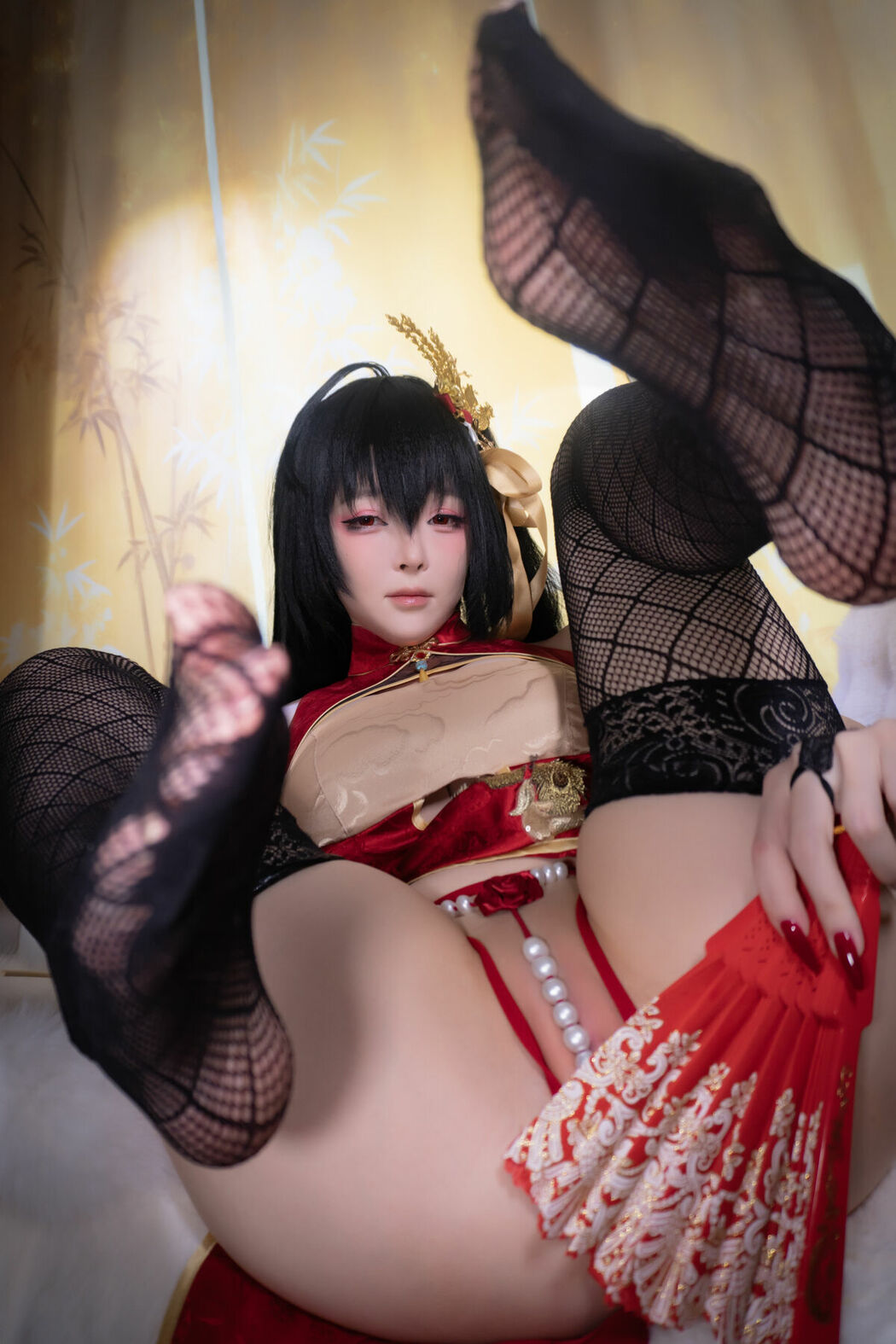 Coser@一小央泽 yixiaoyangze – 大凤旗袍 Part01 (53P)