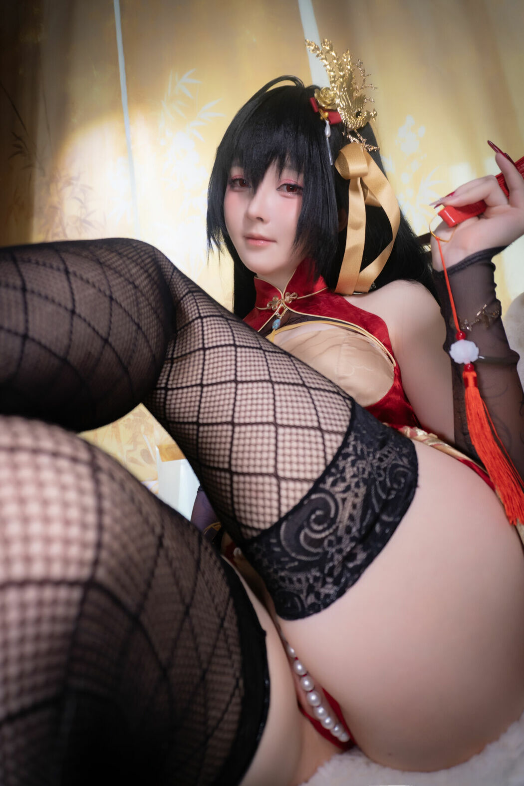 Coser@一小央泽 yixiaoyangze – 大凤旗袍 Part01 (53P)