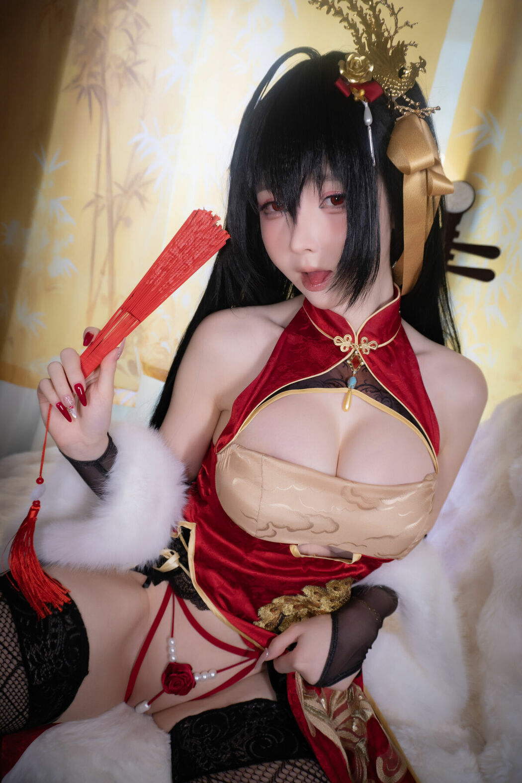Coser@一小央泽 yixiaoyangze – 大凤旗袍 Part01 (53P)