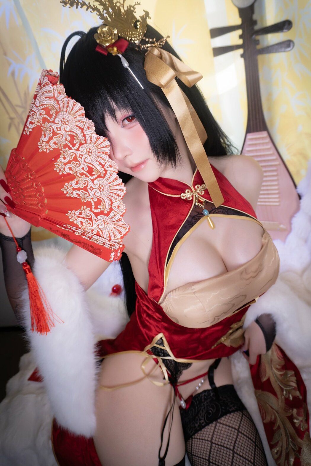 Coser@一小央泽 yixiaoyangze – 大凤旗袍 Part01 (53P) Cover Photo
