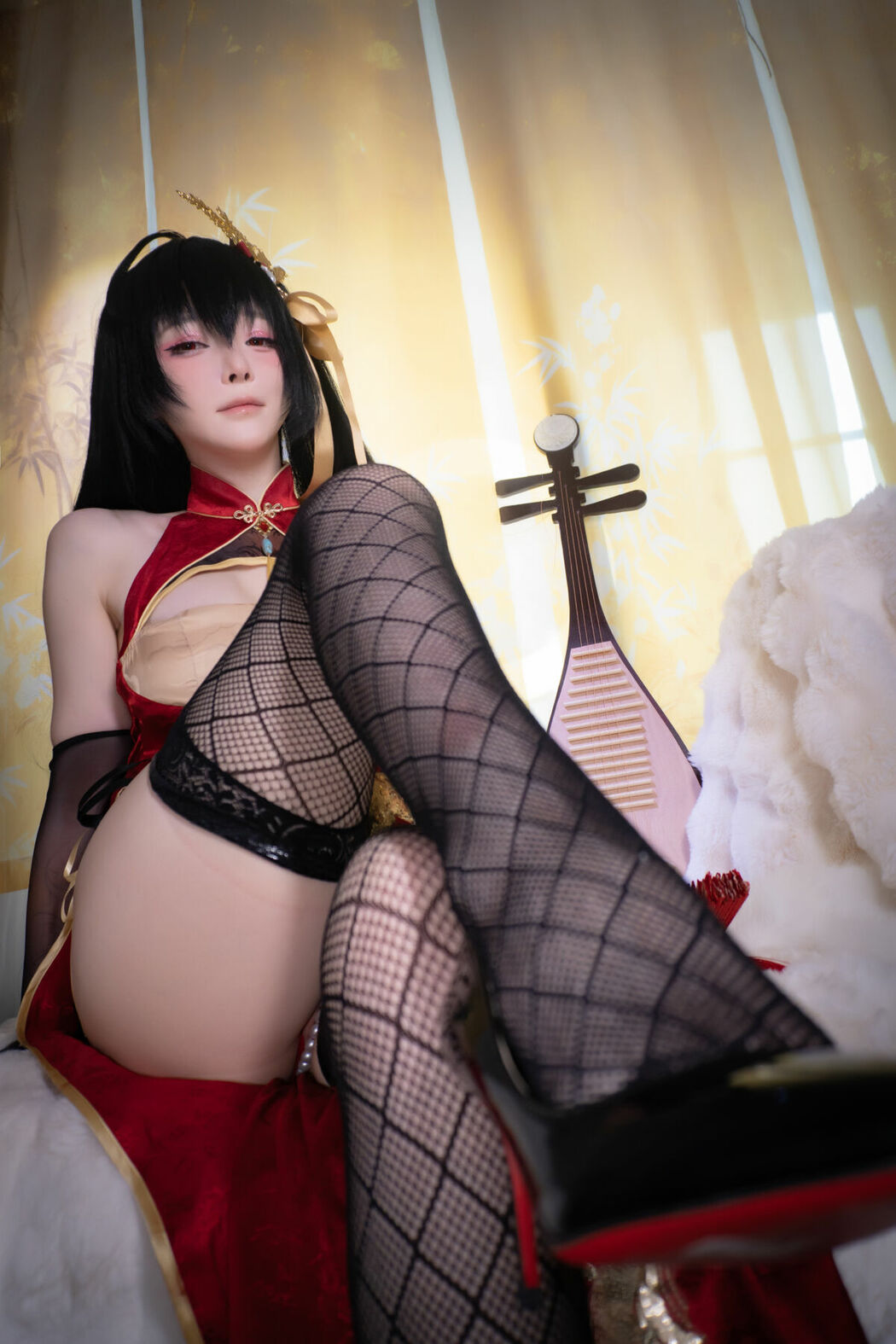 Coser@一小央泽 yixiaoyangze – 大凤旗袍 Part01 (53P)