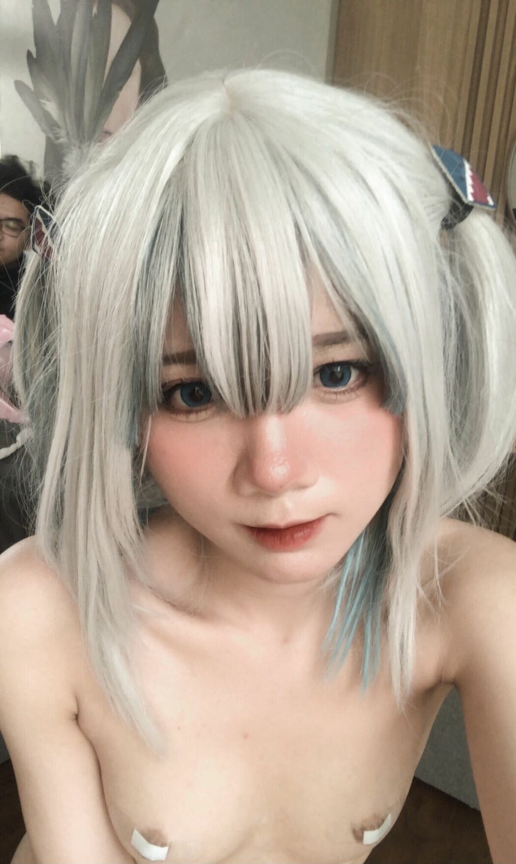Coser@PoppaChan – ChanPoppa Gumroad NOne Gawr Gura 噶呜-古拉 (49P – 10V)