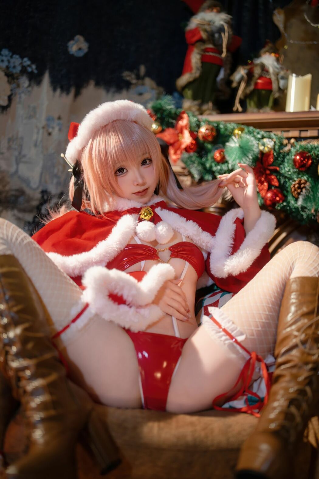 Coser@Bangni邦尼 – 圣诞甜心 (81P – 3V)