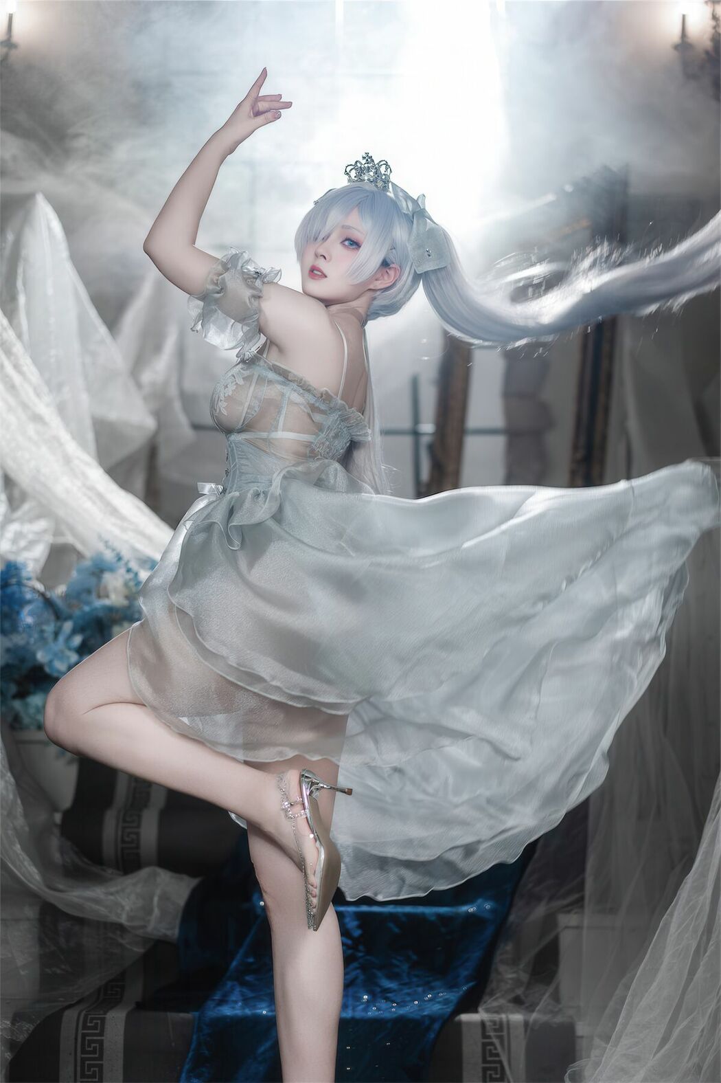 Coser@Natsuko夏夏子 – 灰姑娘水晶公主Cinderella Part01 (49P)
