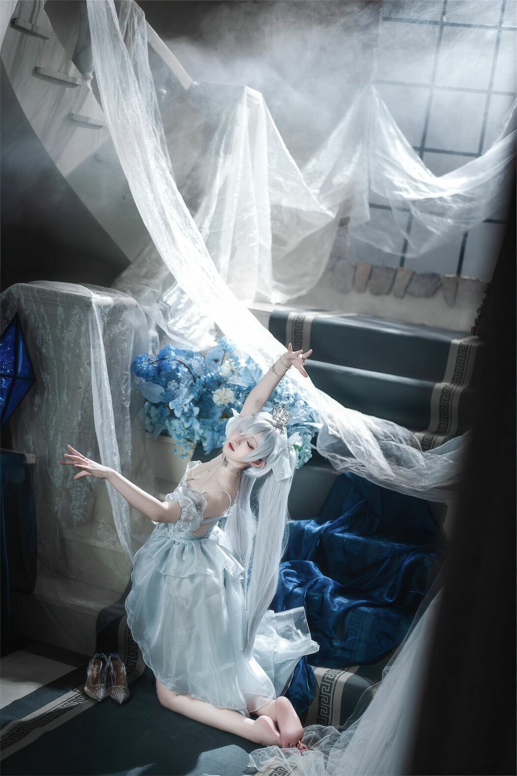 Coser@Natsuko夏夏子 – 灰姑娘水晶公主Cinderella Part01 (49P)