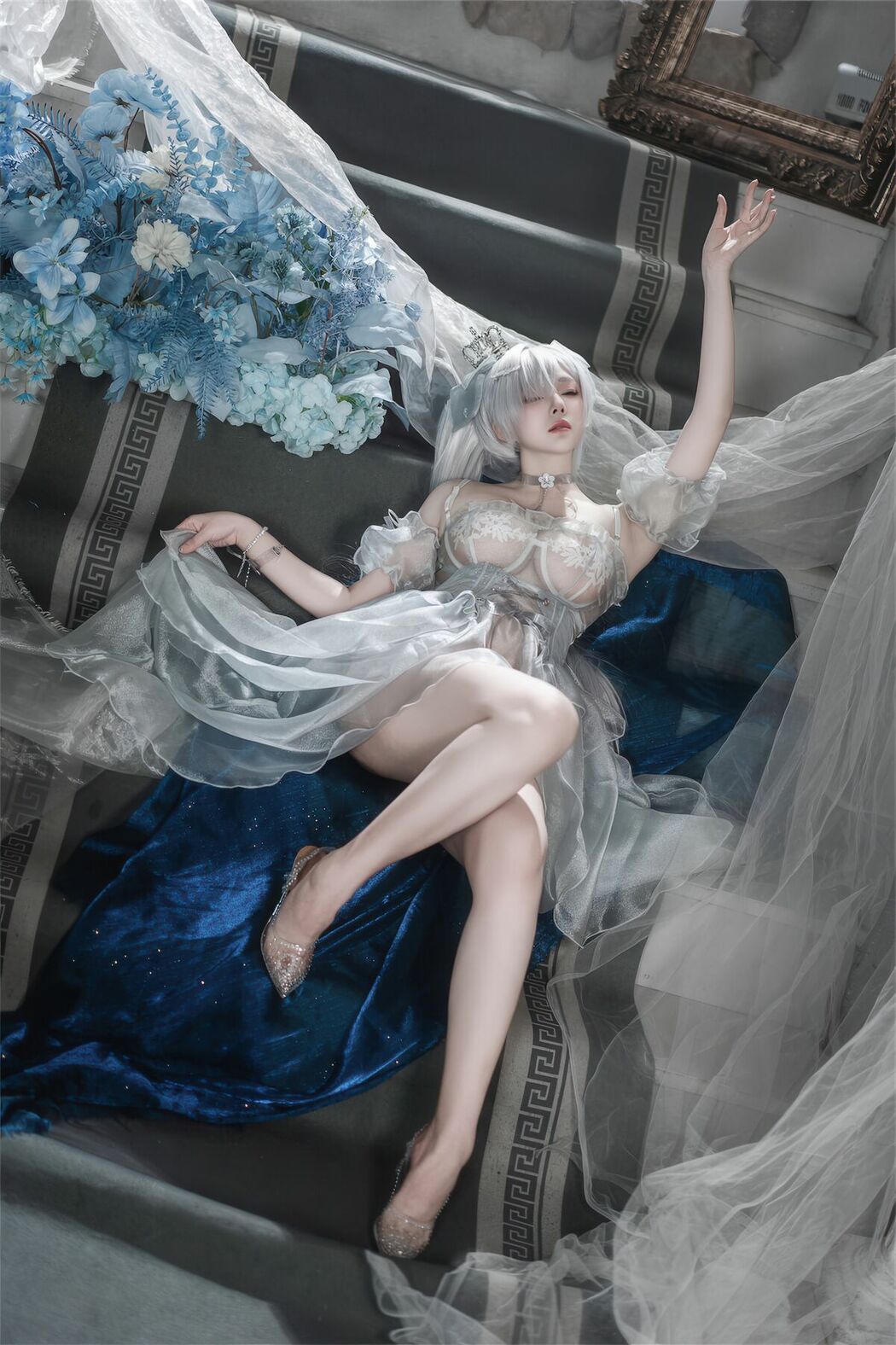 Coser@Natsuko夏夏子 – 灰姑娘水晶公主Cinderella Part01 (49P)