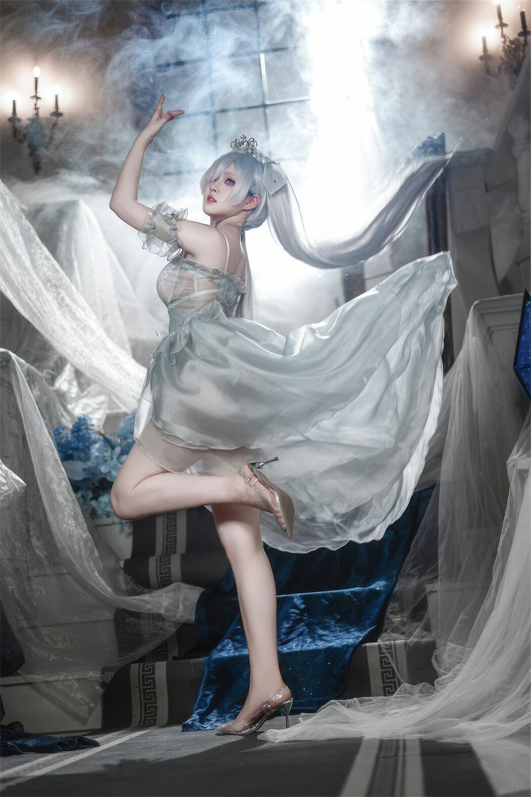 Coser@Natsuko夏夏子 – 灰姑娘水晶公主Cinderella Part01 (49P)