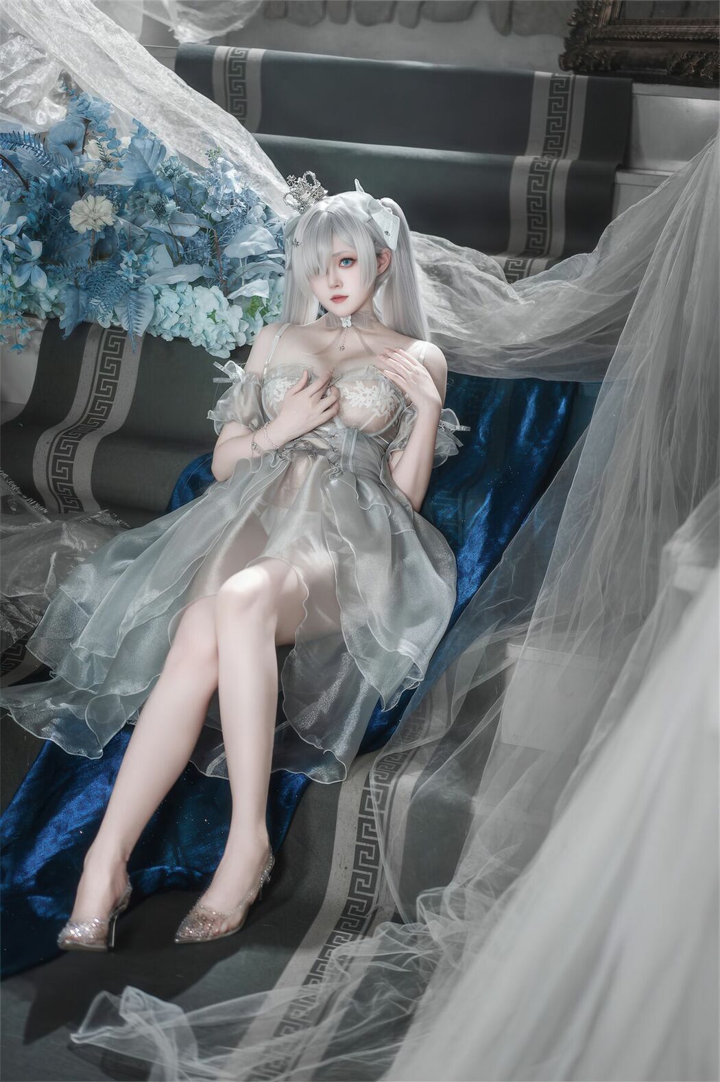 Coser@Natsuko夏夏子 – 灰姑娘水晶公主Cinderella Part01 (49P)