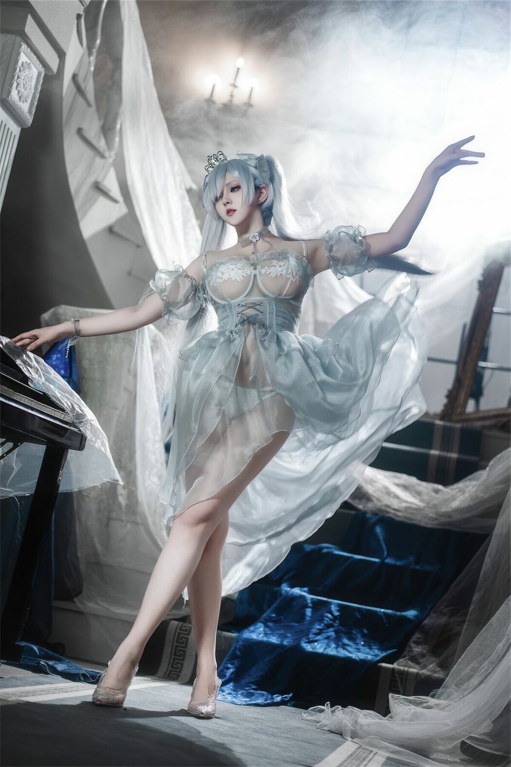 Coser@Natsuko夏夏子 – 灰姑娘水晶公主Cinderella Part01 (49P)