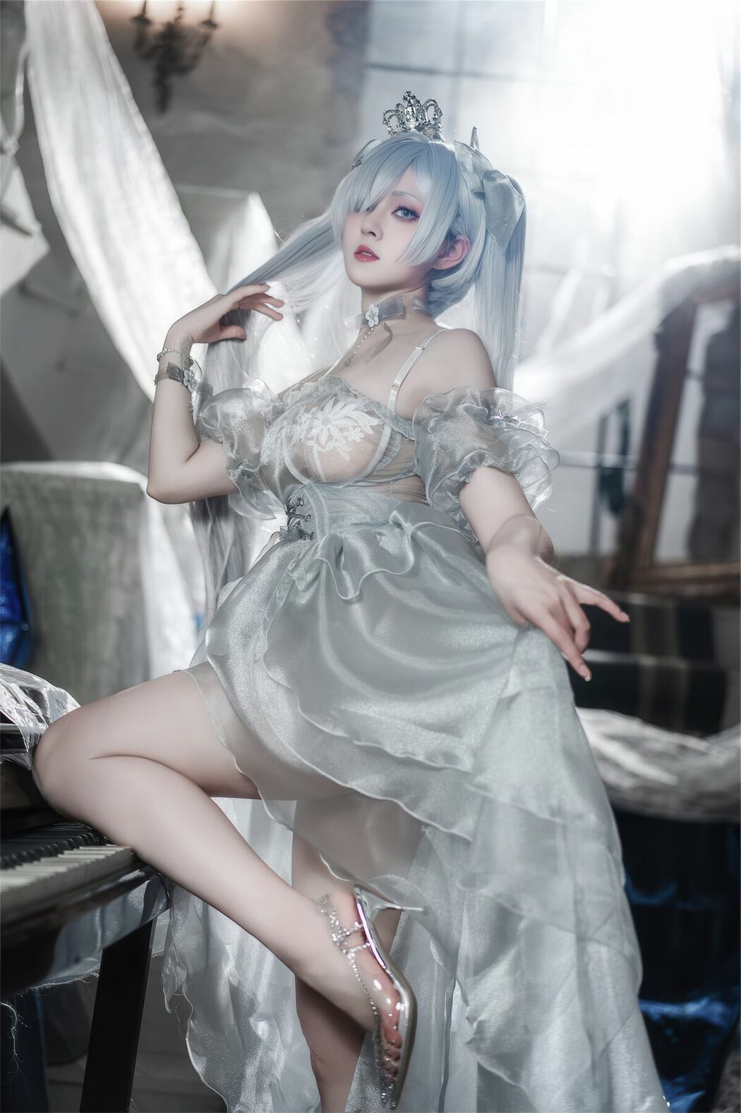 Coser@Natsuko夏夏子 – 灰姑娘水晶公主Cinderella Part01 (49P)