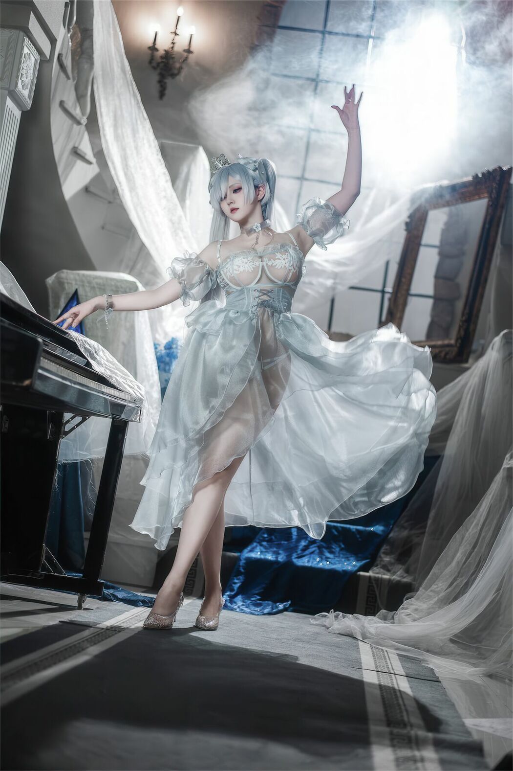 Coser@Natsuko夏夏子 – 灰姑娘水晶公主Cinderella Part01 (49P)