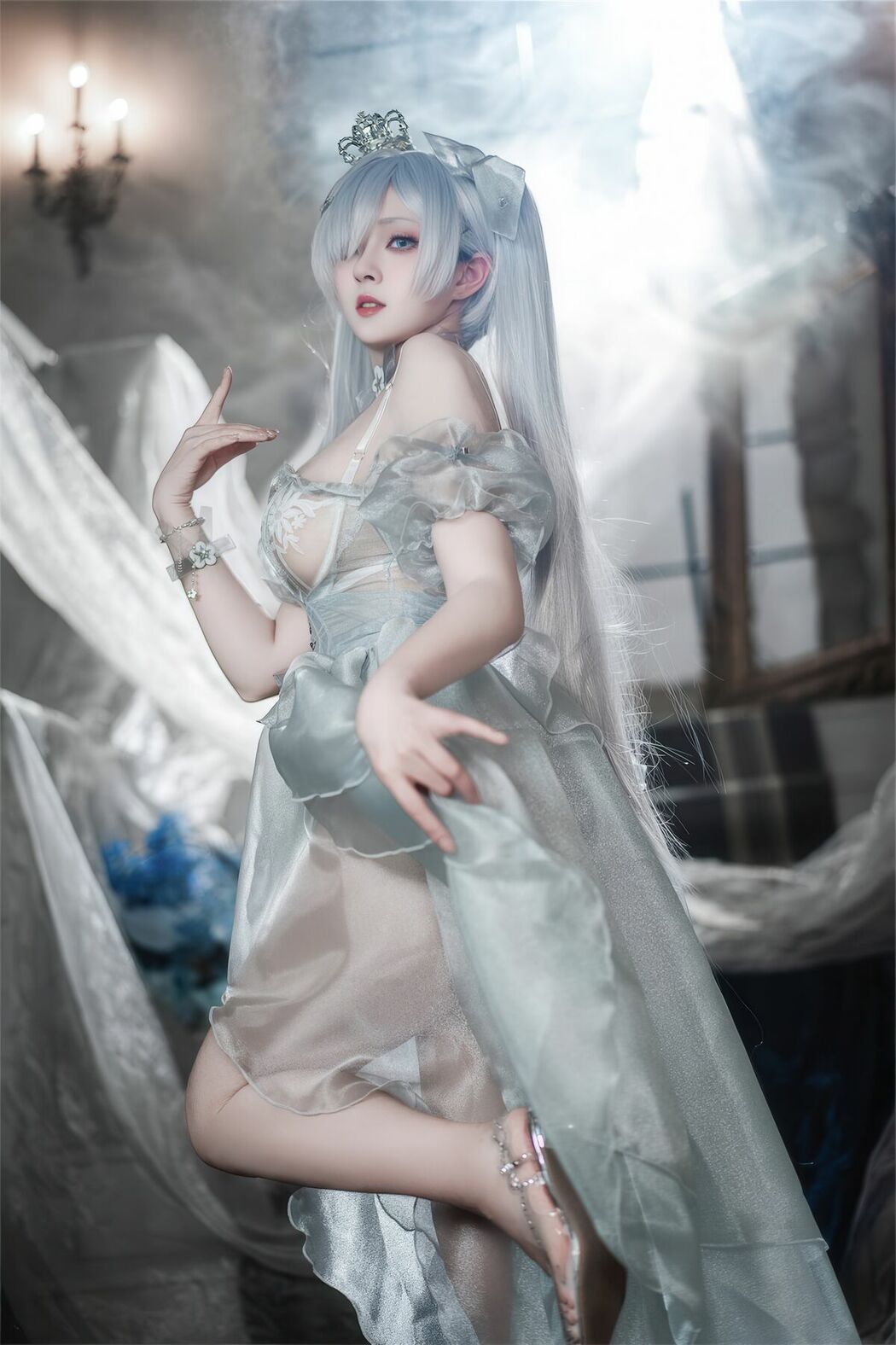 Coser@Natsuko夏夏子 – 灰姑娘水晶公主Cinderella Part01 (49P)