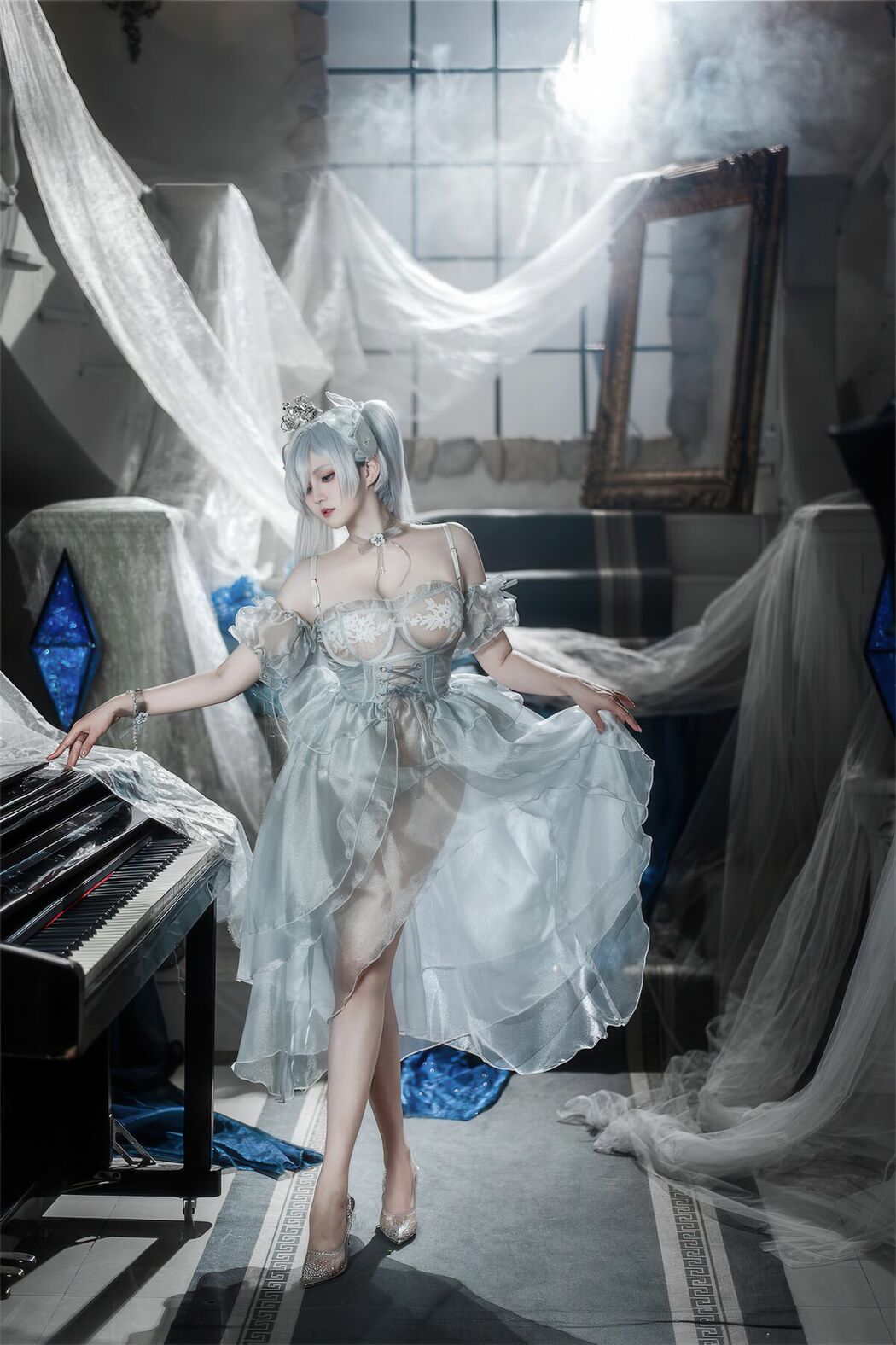 Coser@Natsuko夏夏子 – 灰姑娘水晶公主Cinderella Part01 (49P)