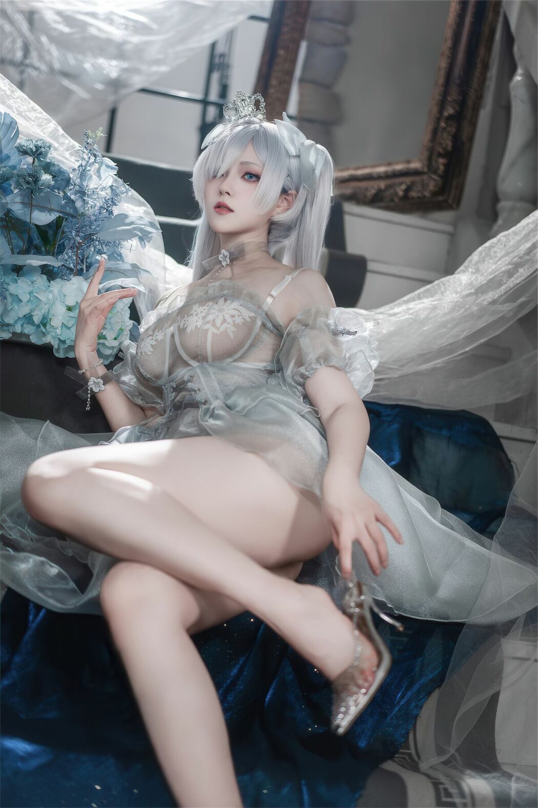 Coser@Natsuko夏夏子 – 灰姑娘水晶公主Cinderella Part01 (49P)