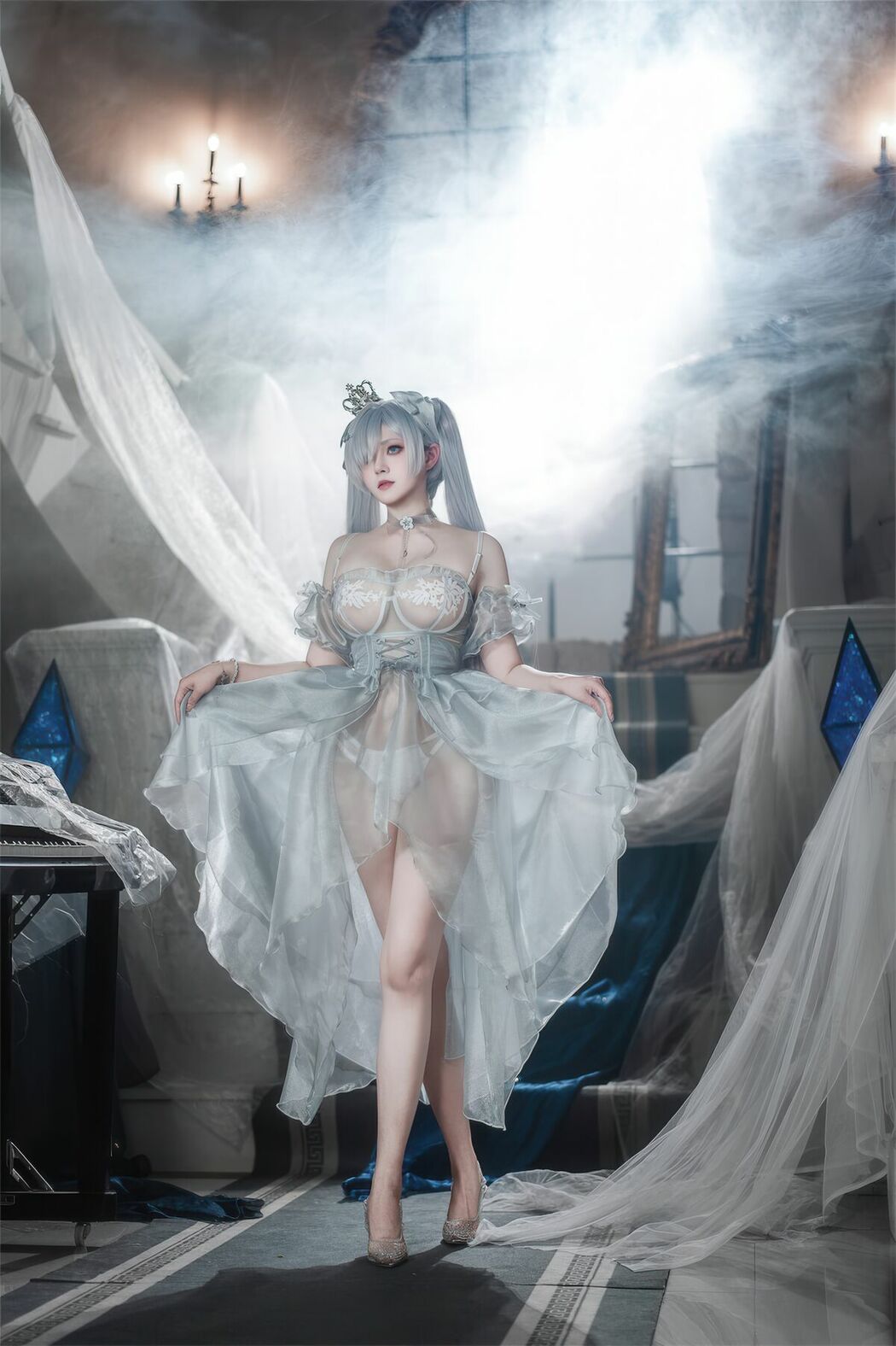 Coser@Natsuko夏夏子 – 灰姑娘水晶公主Cinderella Part01 (49P)
