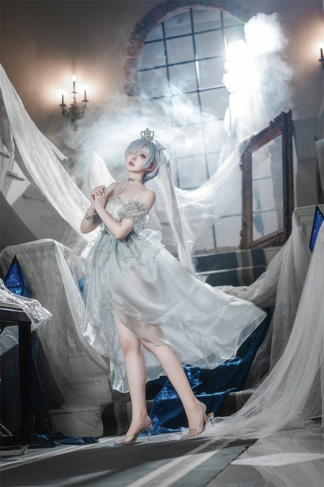 Coser@Natsuko夏夏子 – 灰姑娘水晶公主Cinderella Part01 (49P)