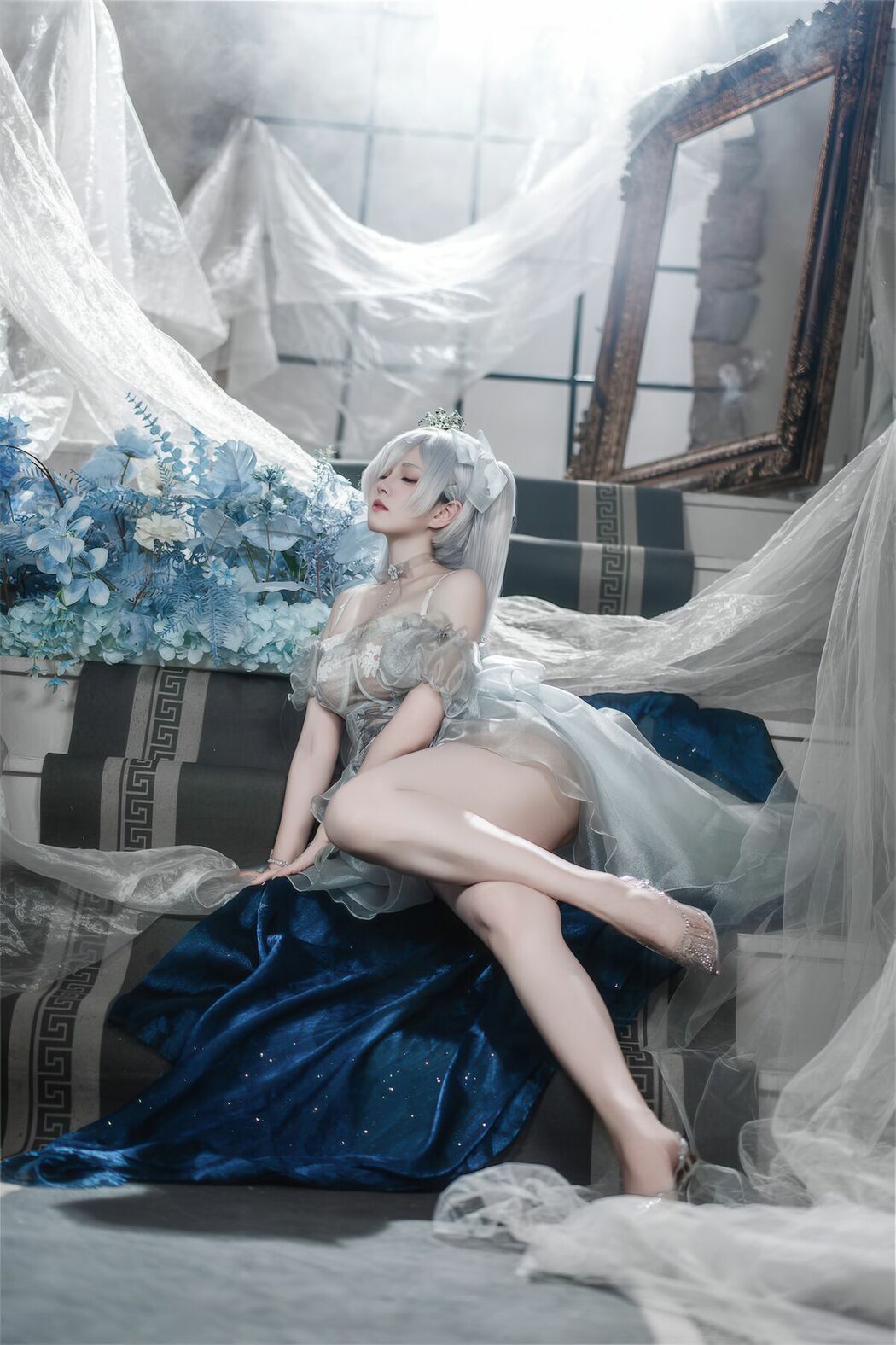 Coser@Natsuko夏夏子 – 灰姑娘水晶公主Cinderella Part01 (49P)