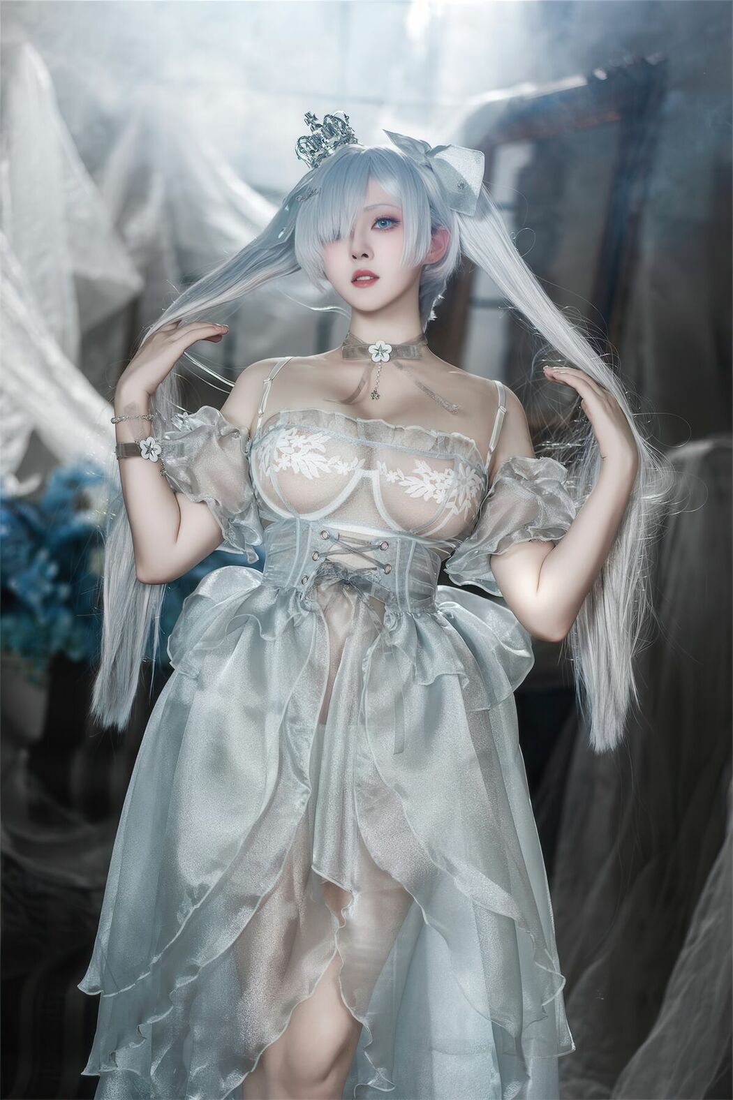 Coser@Natsuko夏夏子 – 灰姑娘水晶公主Cinderella Part01 (49P)