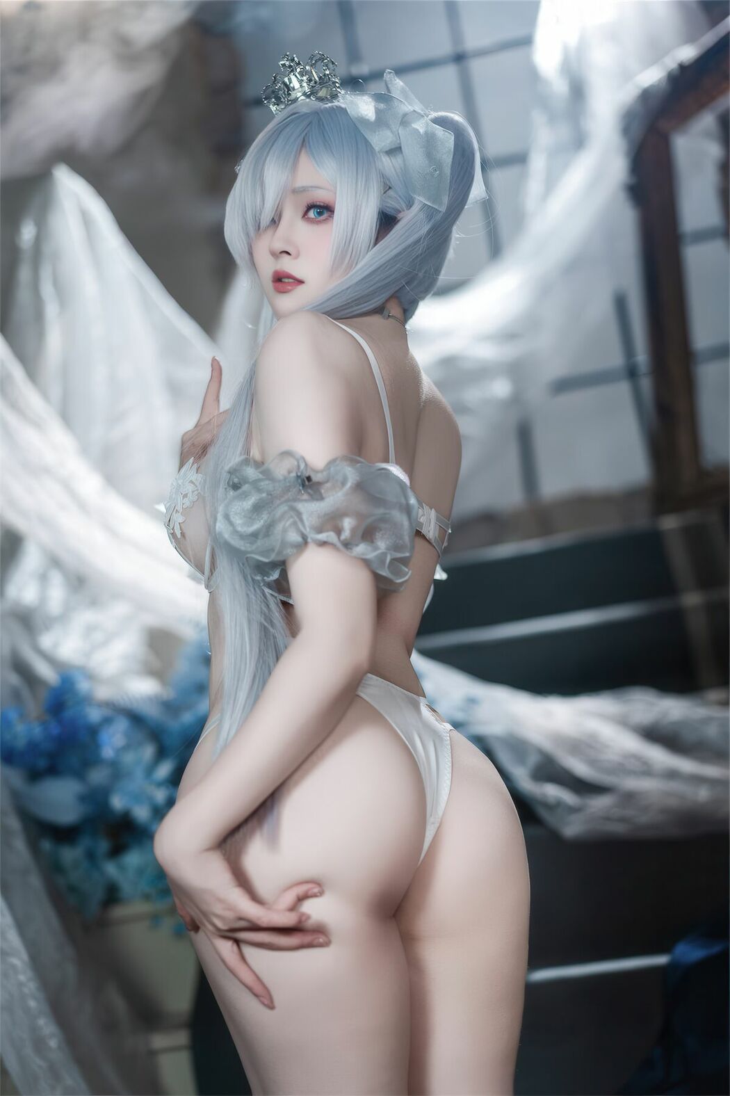 Coser@Natsuko夏夏子 – 灰姑娘水晶公主Cinderella Part02 (48P)