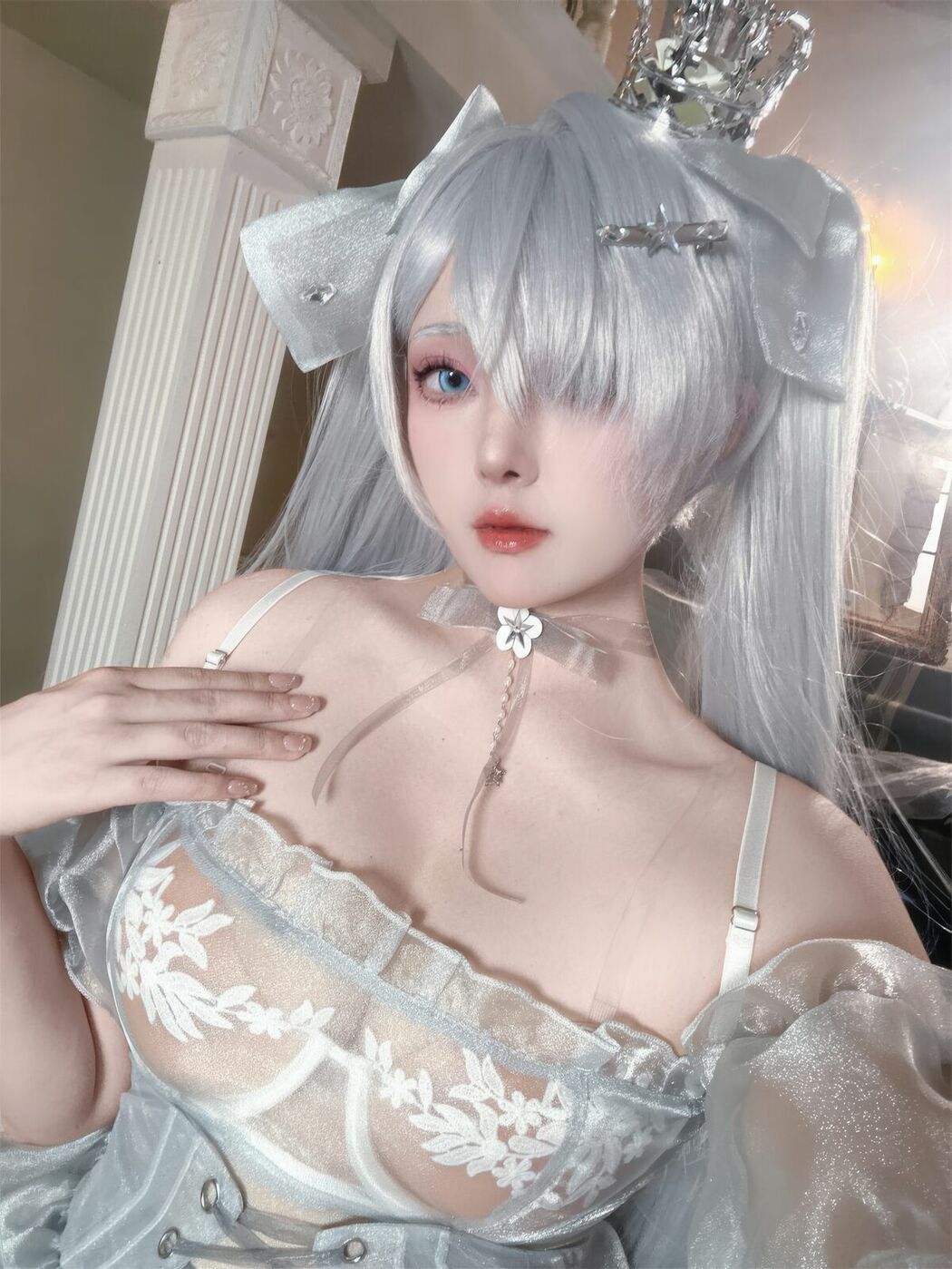 Coser@Natsuko夏夏子 – 灰姑娘水晶公主Cinderella Part02 (48P)