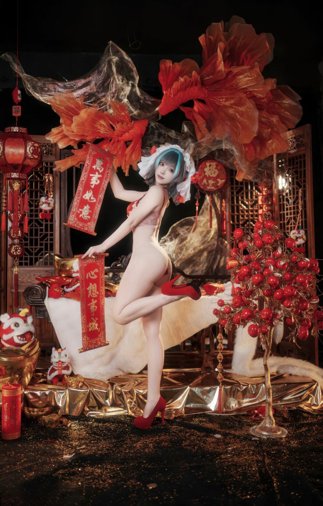 Coser@Bangni邦尼 – 新春柴郡 (67P)