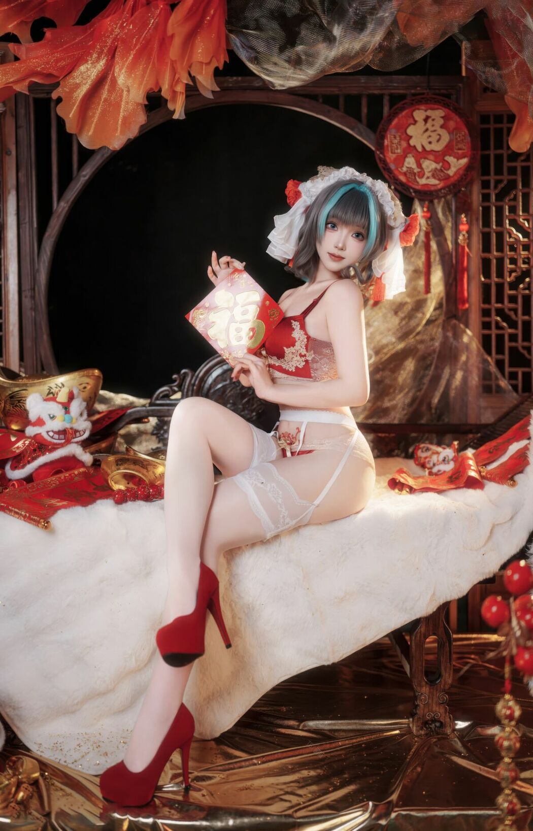 Coser@Bangni邦尼 – 新春柴郡 (67P)