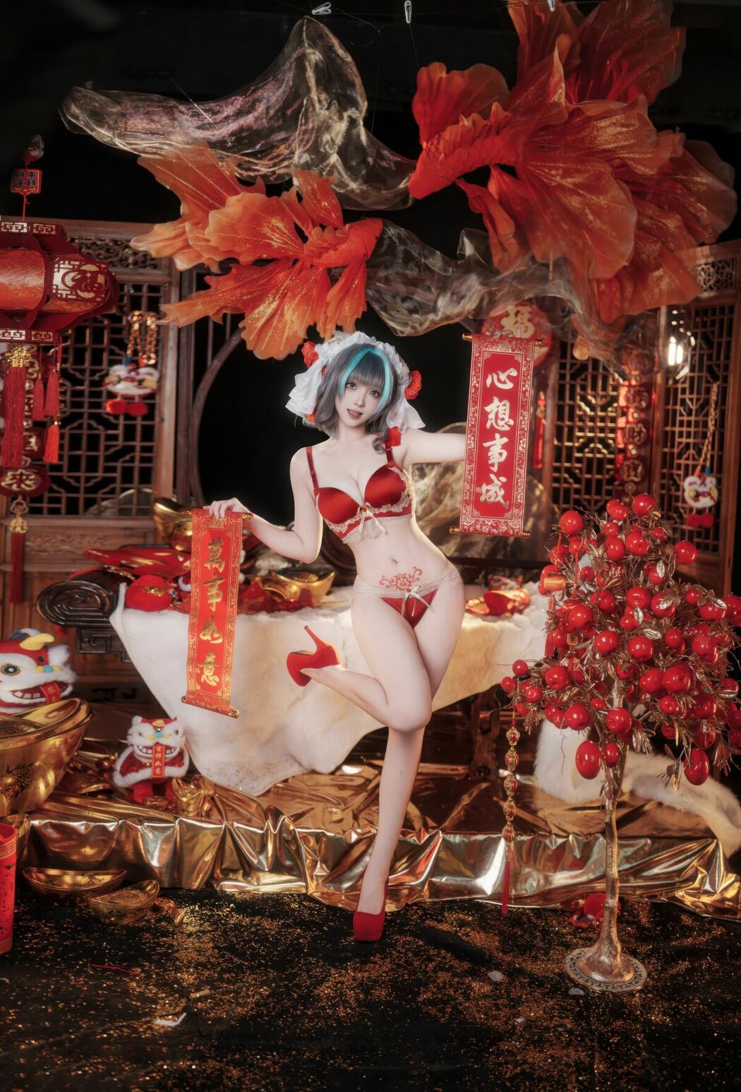 Coser@Bangni邦尼 – 新春柴郡 (67P)