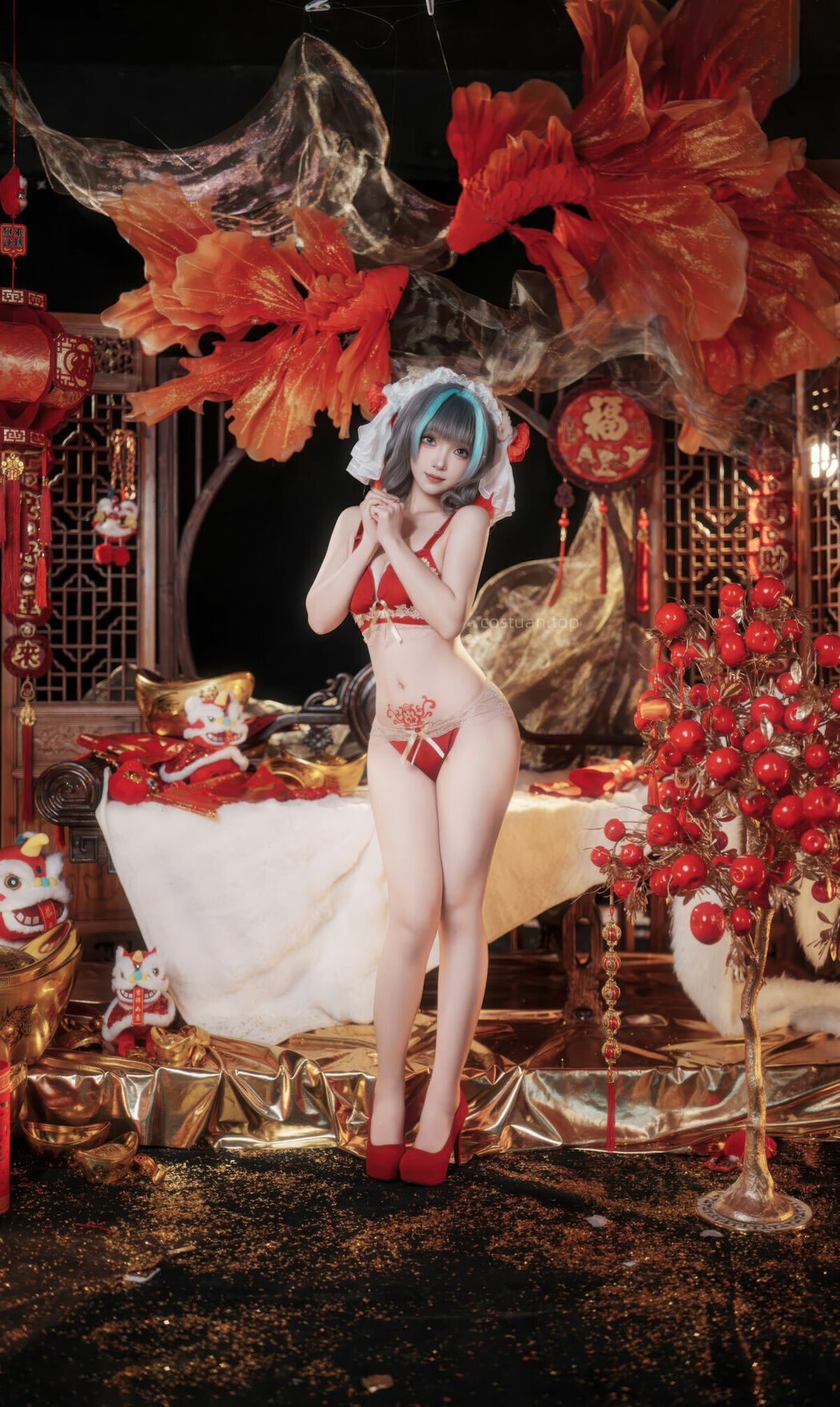 Coser@Bangni邦尼 – 新春柴郡 (67P)