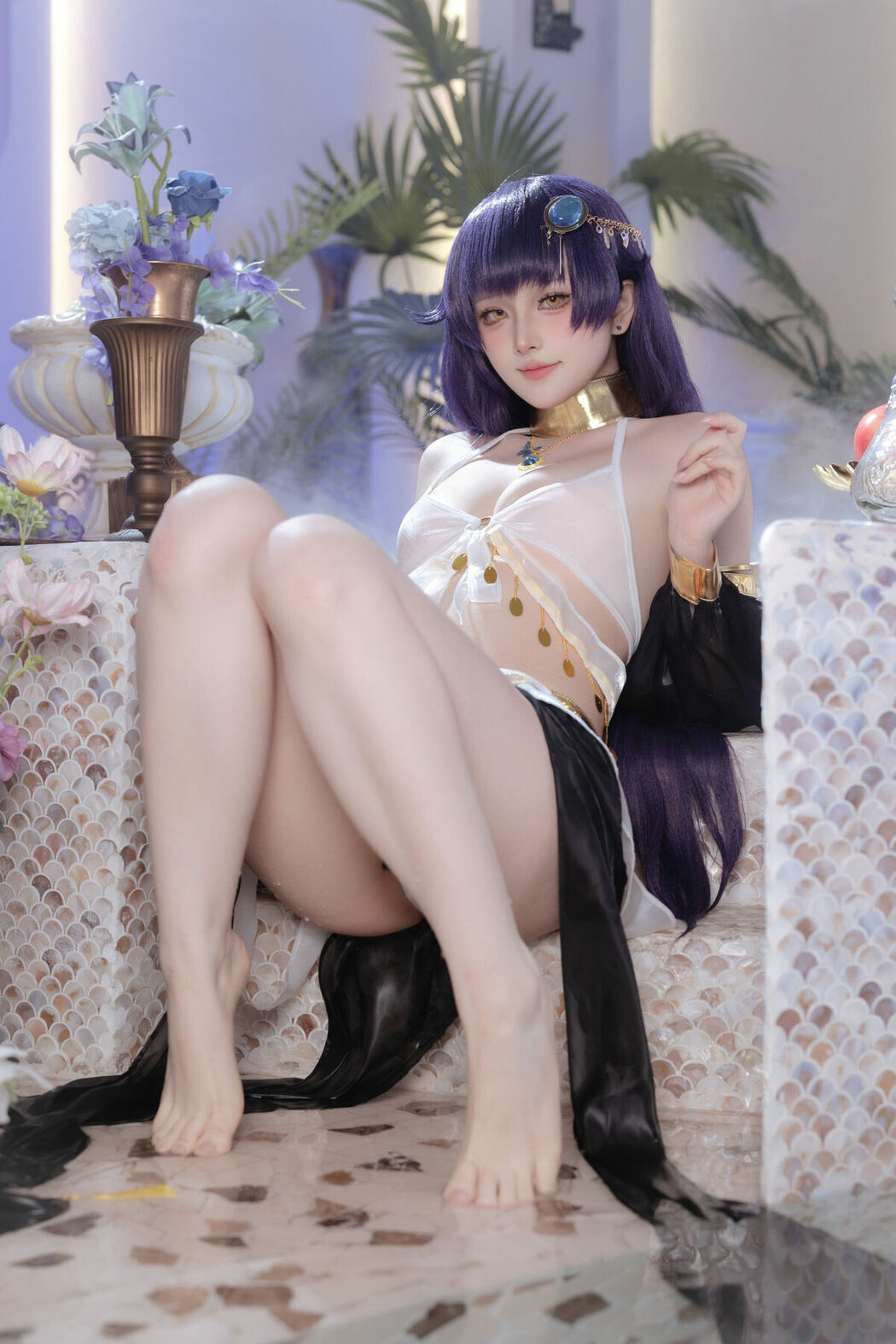 Coser@屿鱼 – 吾妻 同人舞娘 碧蓝航线 (46P)