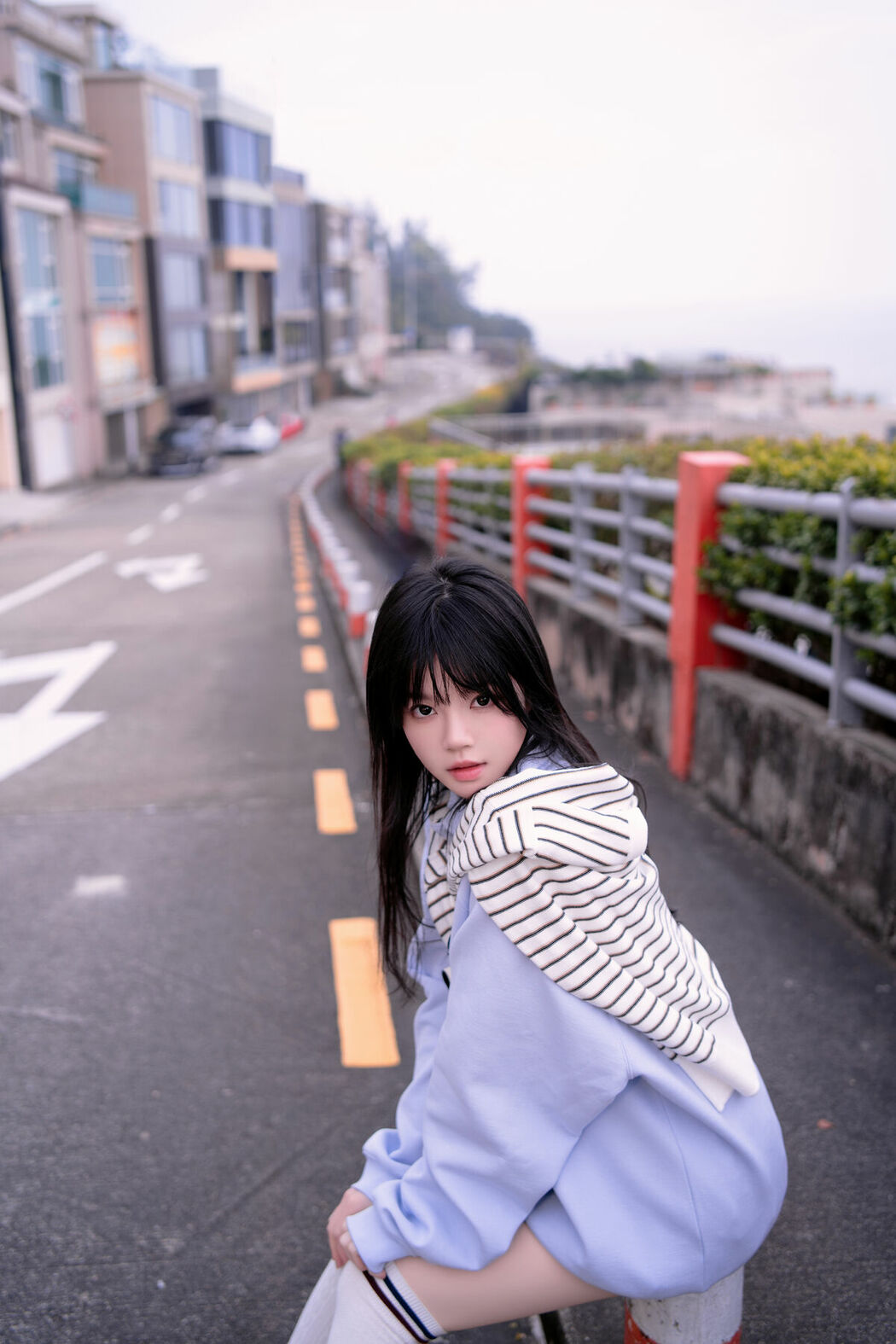 Coser@桜桃喵 – 蓝 (21P)