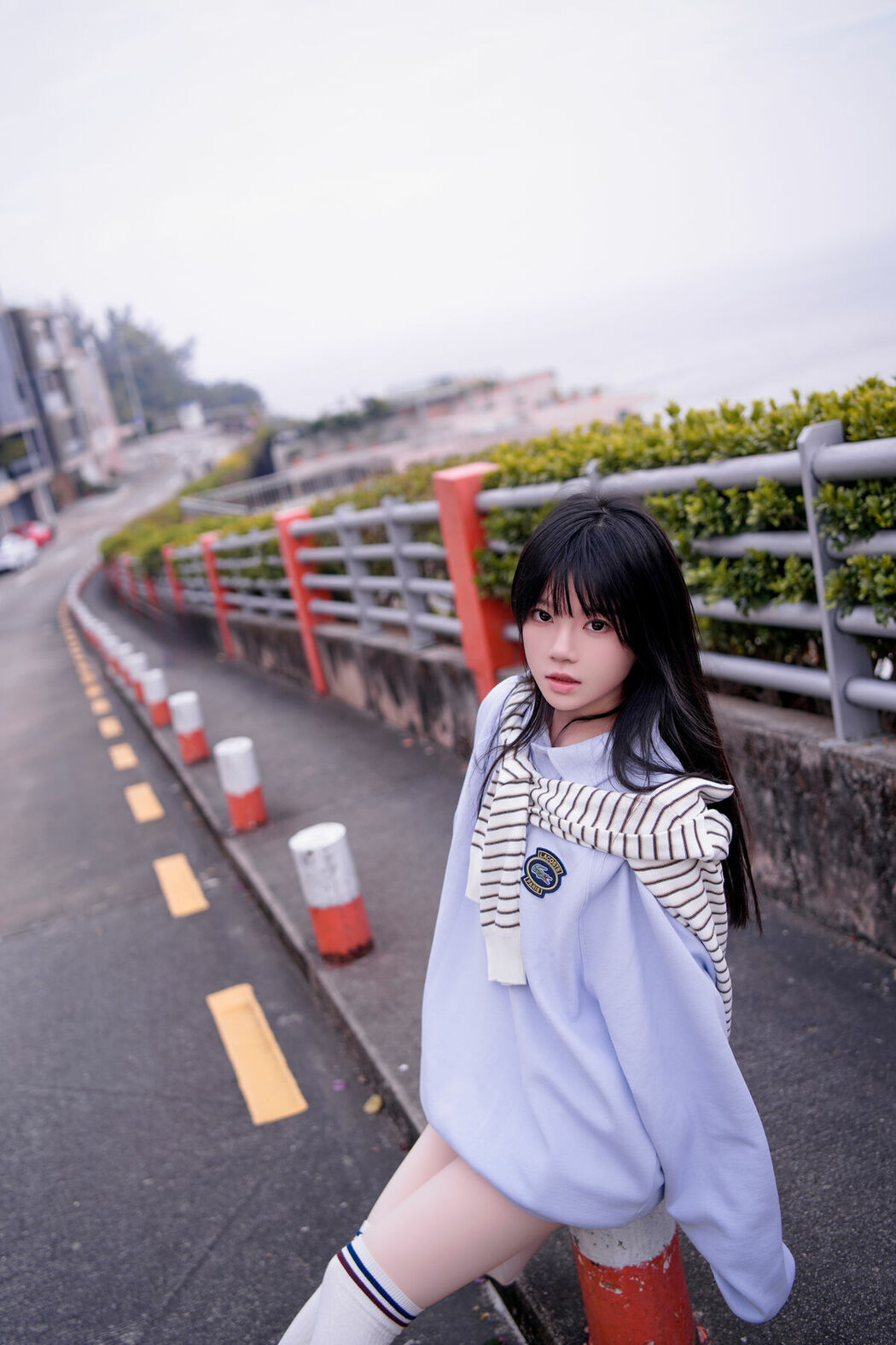 Coser@桜桃喵 – 蓝 (21P)