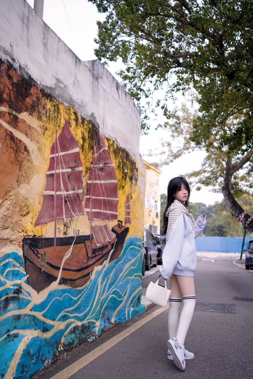 Coser@桜桃喵 – 蓝 (21P)
