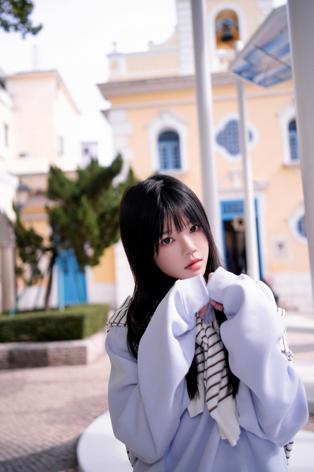 Coser@桜桃喵 – 蓝 (21P)