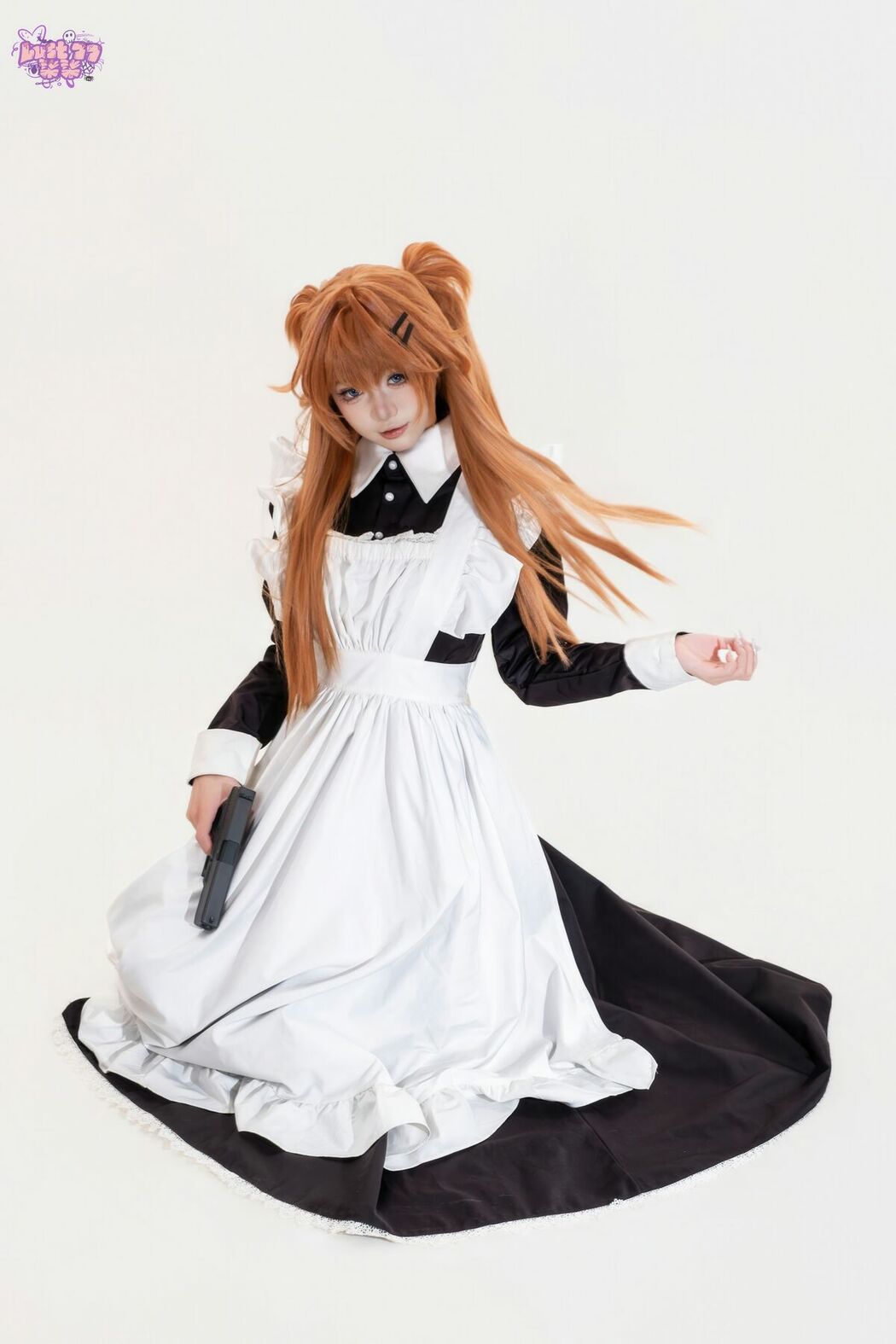 Coser@柒柒要乖哦 – EVA 明日香女仆 (69P)