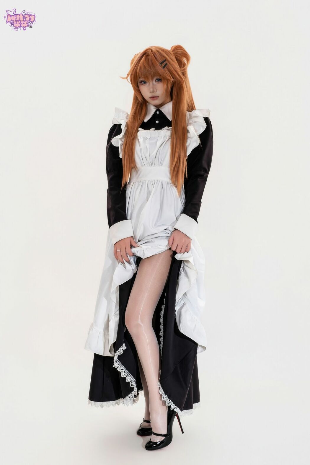 Coser@柒柒要乖哦 – EVA 明日香女仆 (69P)