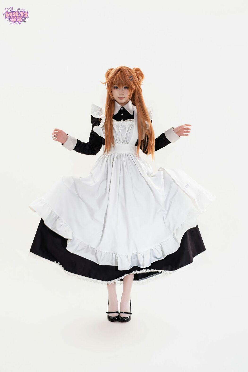 Coser@柒柒要乖哦 – EVA 明日香女仆 (69P)