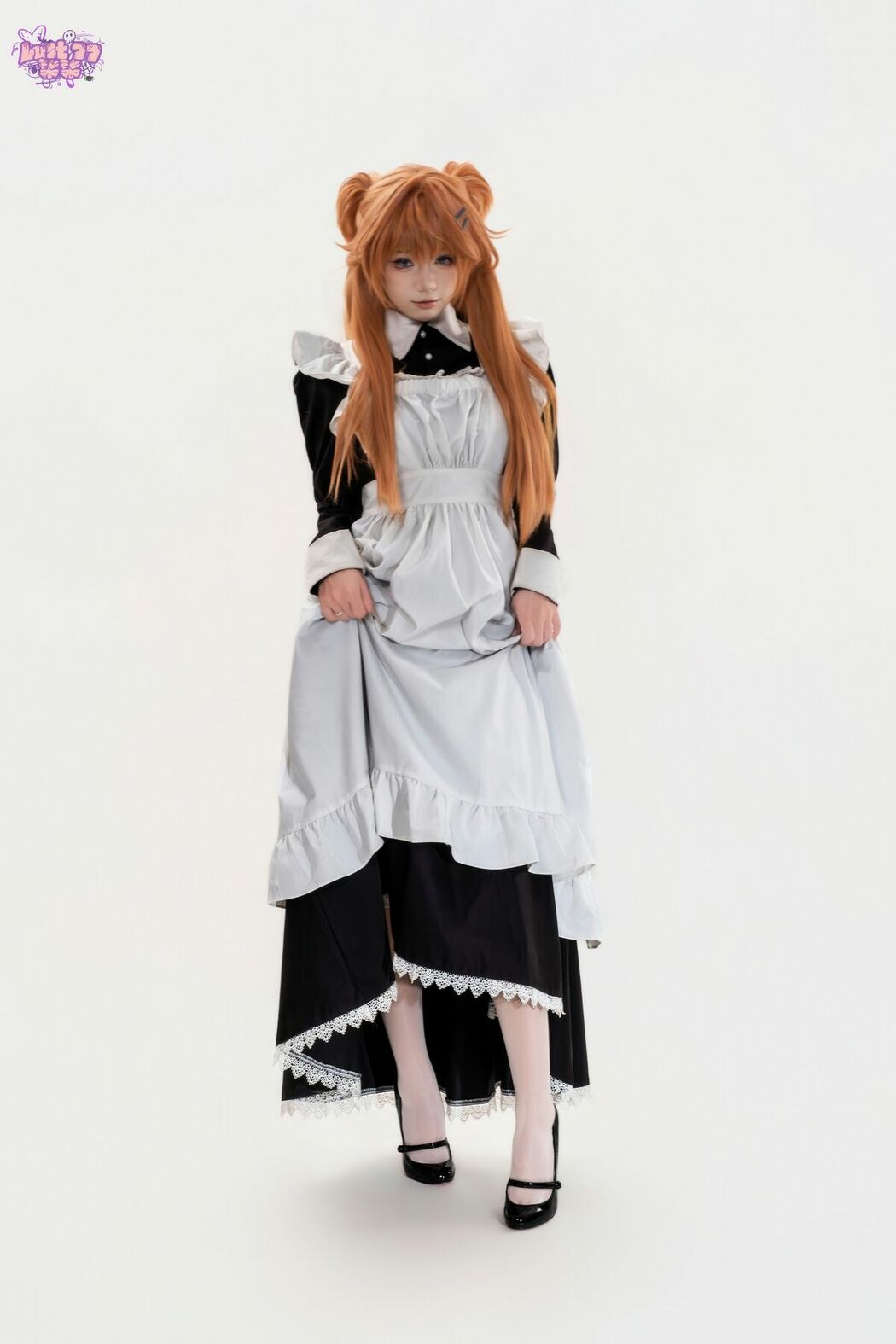 Coser@柒柒要乖哦 – EVA 明日香女仆 (69P)