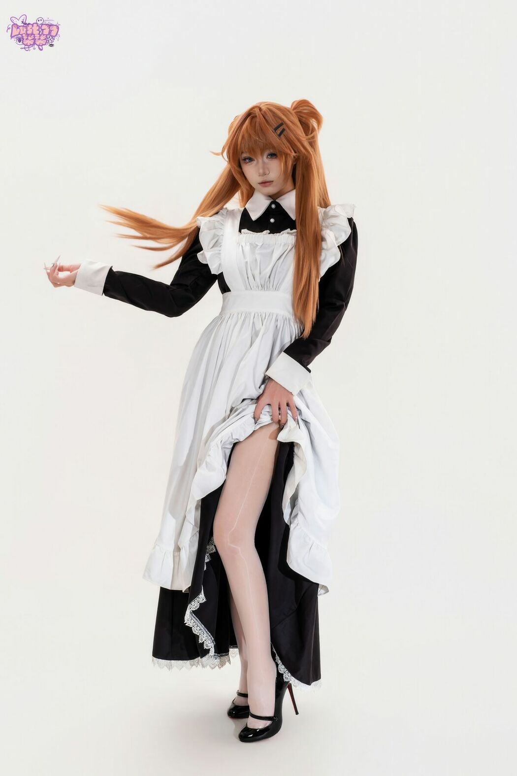 Coser@柒柒要乖哦 – EVA 明日香女仆 (69P)