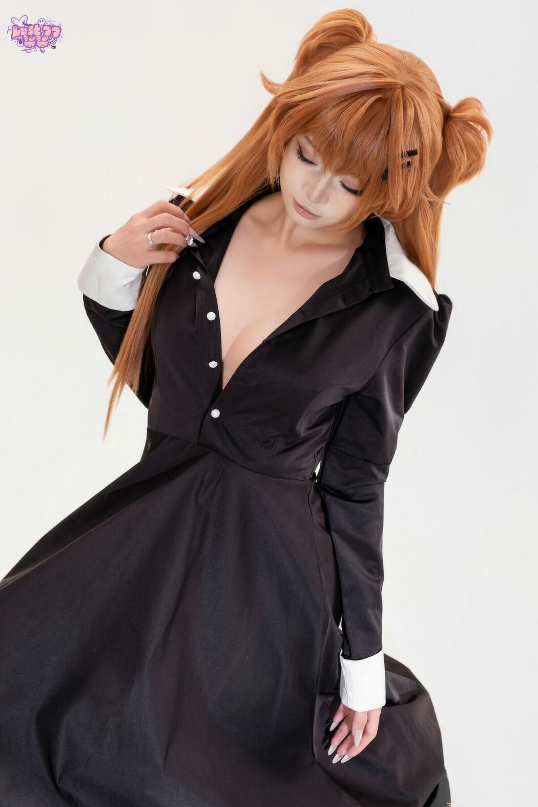Coser@柒柒要乖哦 – EVA 明日香女仆 (69P)