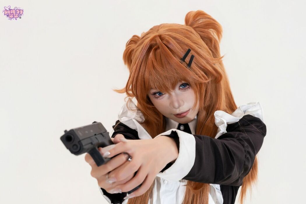 Coser@柒柒要乖哦 – EVA 明日香女仆 (69P)