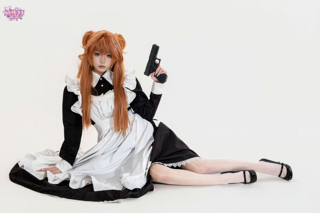 Coser@柒柒要乖哦 – EVA 明日香女仆 (69P)