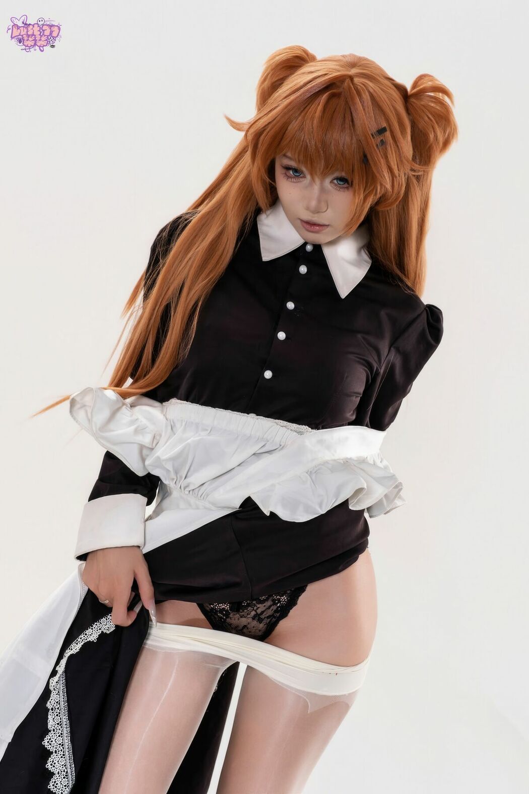 Coser@柒柒要乖哦 – EVA 明日香女仆 (69P)
