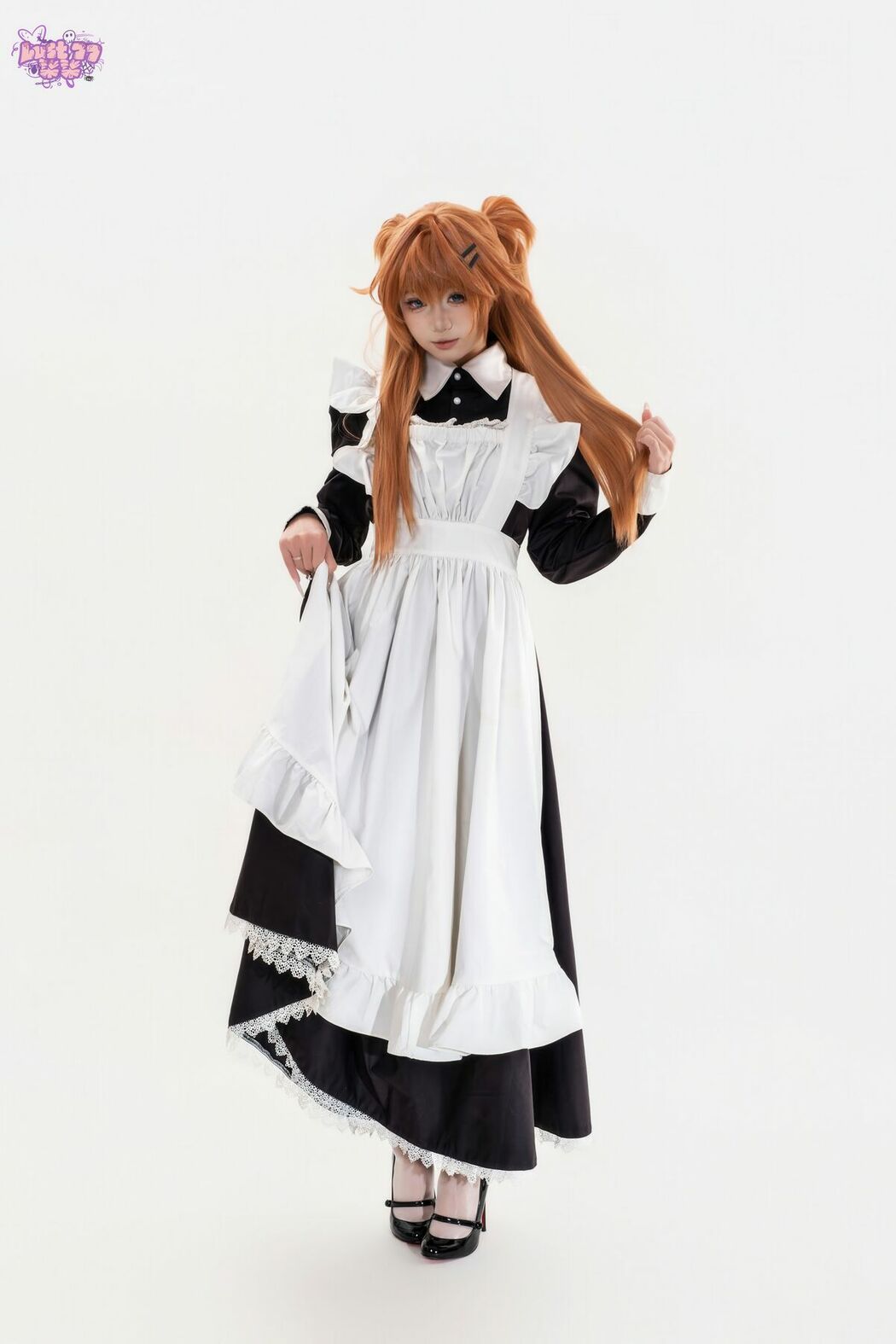 Coser@柒柒要乖哦 – EVA 明日香女仆 (69P)