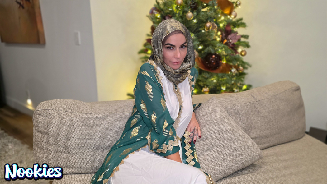 Venus Valencia Whispers Naughty Desires As Hijab Falls In Professors Dark Office