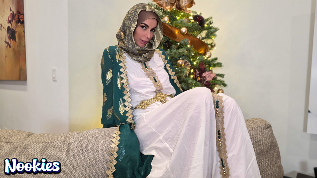 Venus Valencia Whispers Naughty Desires As Hijab Falls In Professors Dark Office