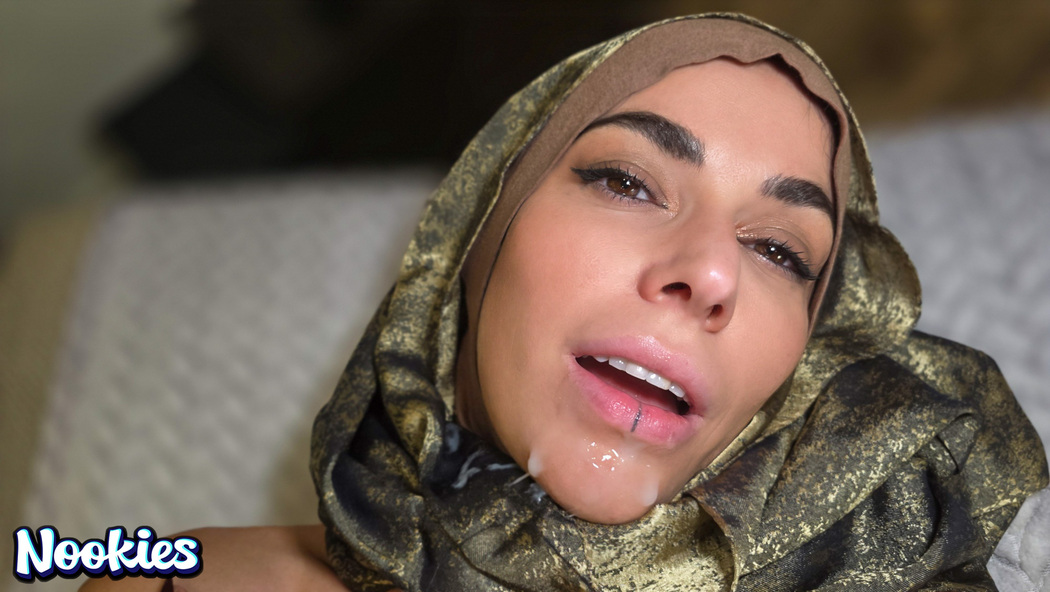 Venus Valencia Whispers Naughty Desires As Hijab Falls In Professors Dark Office
