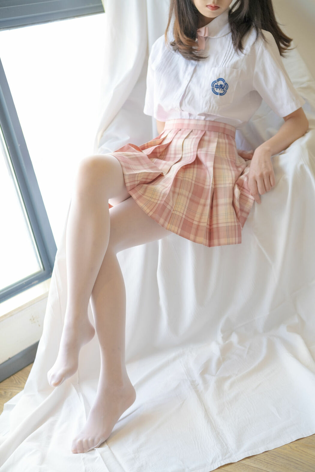 森萝财团写真 内部写真 Xiao Qi – 小七 JK白丝 13D Part01 (54P)