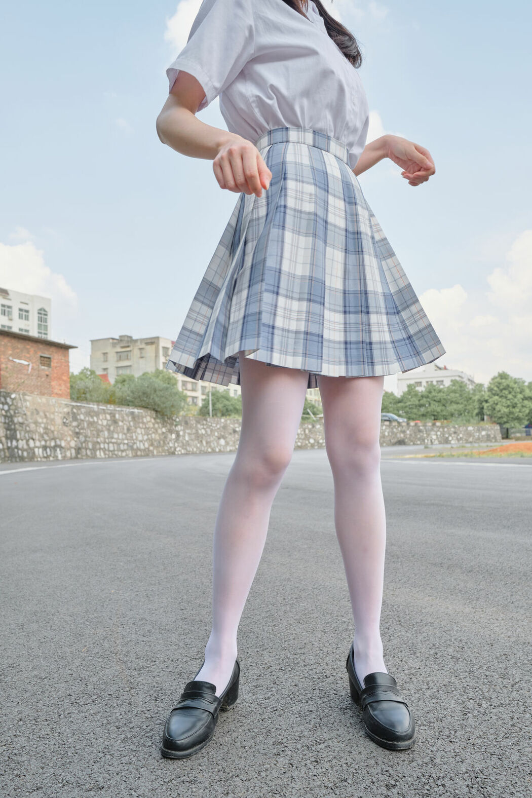 森萝财团写真 内部写真 Xiao Qi – 小七 JK白丝 13D Part01 (54P)