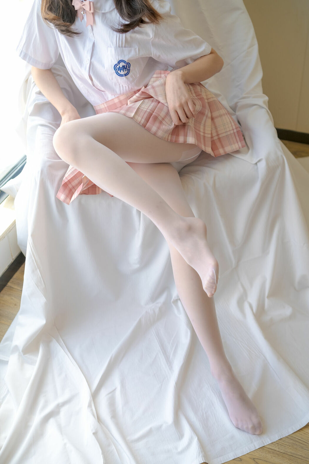 森萝财团写真 内部写真 Xiao Qi – 小七 JK白丝 13D Part01 (54P)