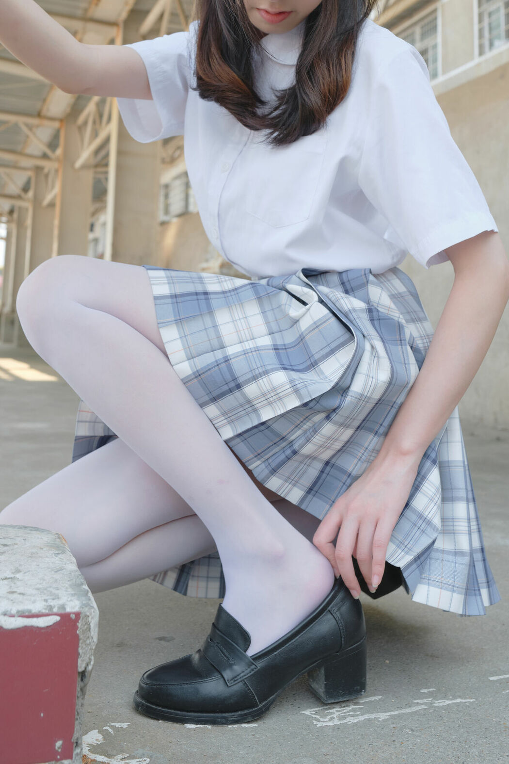 森萝财团写真 内部写真 Xiao Qi – 小七 JK白丝 13D Part01 (54P)